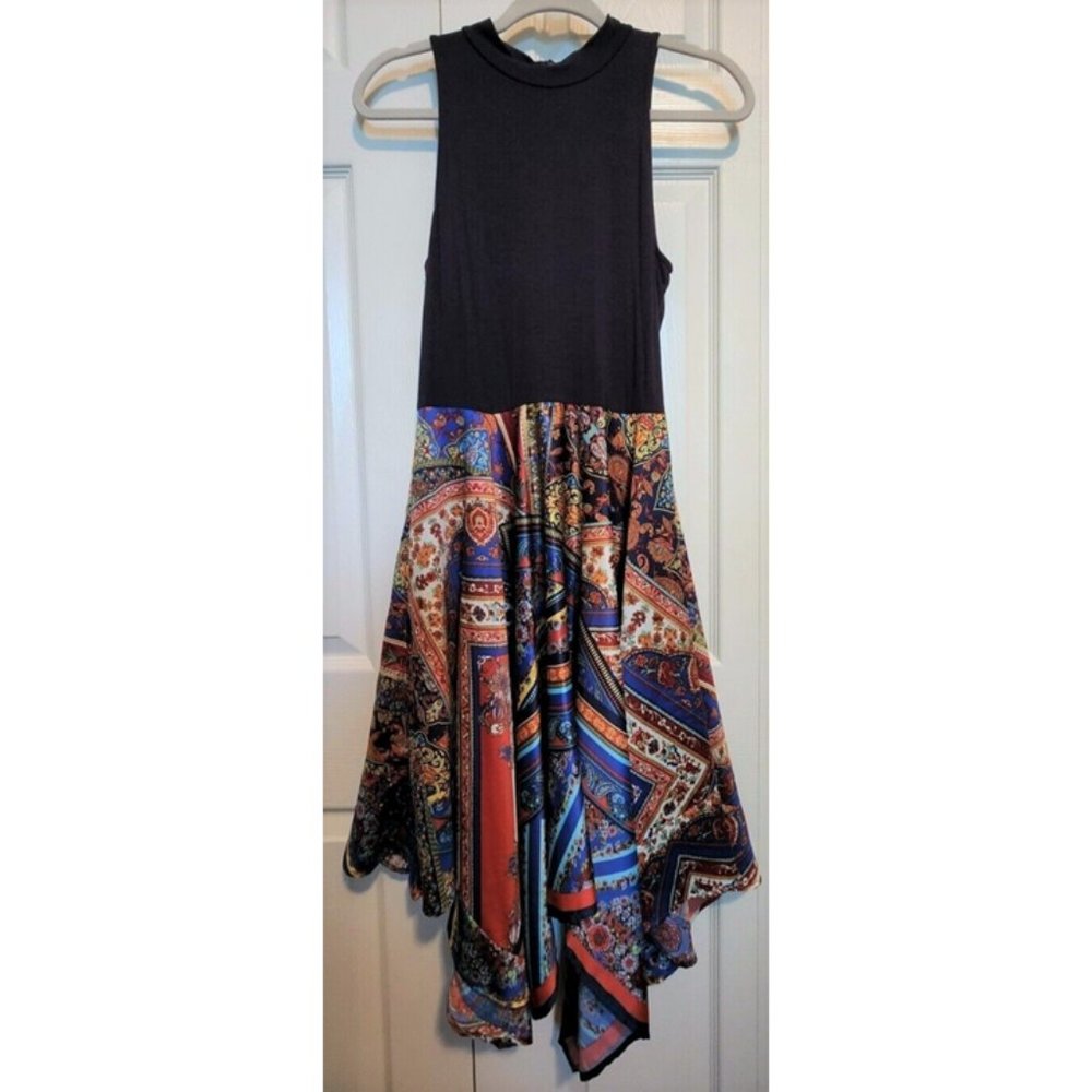 Venus Handkerchief Hem Dress, Size L